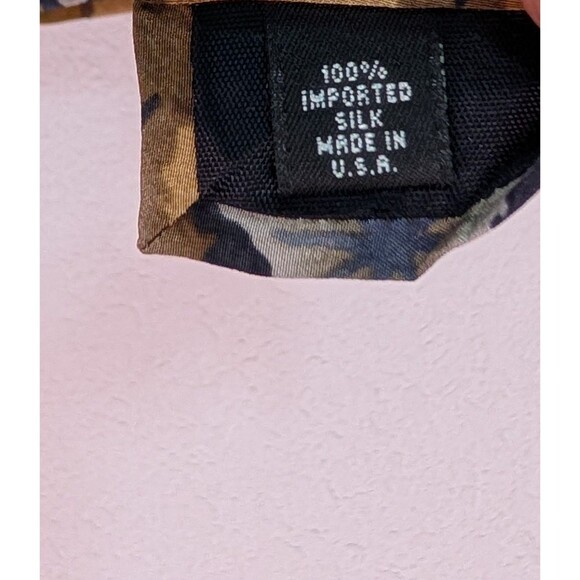 Grateful Dead Dark Star Second Set Gold SILK Tie 3.75" x 60"  Made in USA (343) - Picture 3 of 3